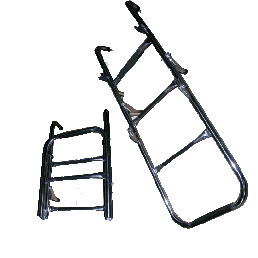 Трап складной 2+2 ступени 118x30см